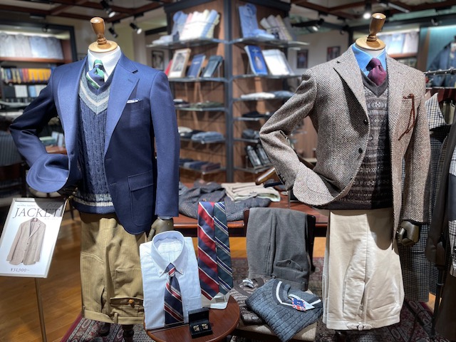 ジャケパンコーデのお供に。