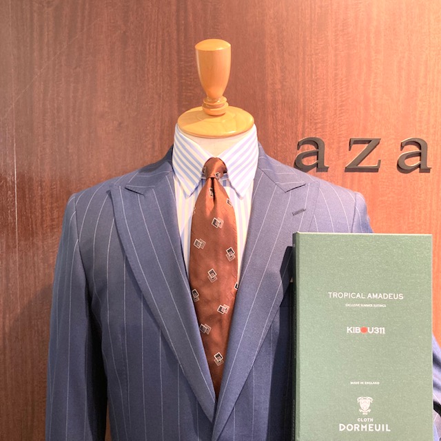 札幌店のオーダースーツおすすめ生地　DORMEUIL