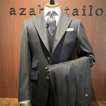 【まとめ買い】【専用】ゼニアスリーピース＋麻布テーラースーツ 麻布テーラー 新品サンプル18万円 azabu tailor 秋冬