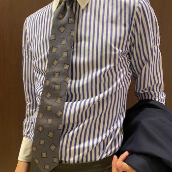 スタッフが仕立てたシャツ生地のご紹介！