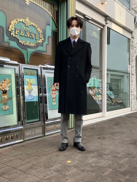 【人生初】オーダーコートのお仕立て。