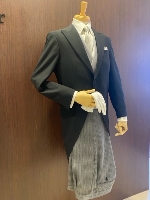 モーニングコートもオーダーで