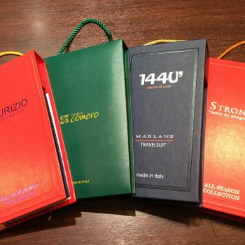 オーダースーツ ￥59,000＋税〜のイタリア製生地｜千里店のスタッフ