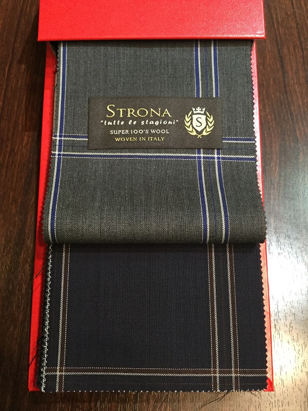 タイムレススーツ 新作生地入荷