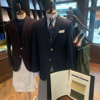 最高峰DRAPERS生地✨　麻布テーラー　3ピース　Azabu Tailor オーダージャケット生地~イタリア～DRAPERS編～｜銀座7th店の