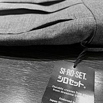 シロセット加工？「お手入れ簡単 」スラックスオプションとは...