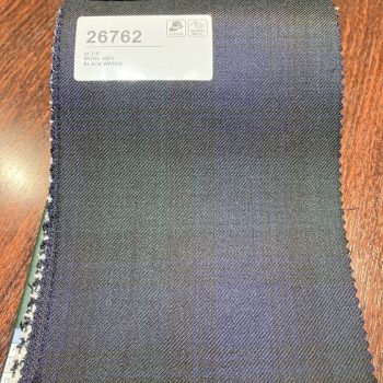 【麻布テーラー千里店】スタッフオーダー商品～ブラックウォッチ柄スラックス～