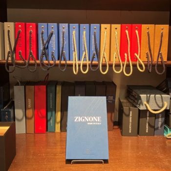 【麻布テーラー千里店】ZIGNONE E-MOTION～ツヤがあってストレッチ～