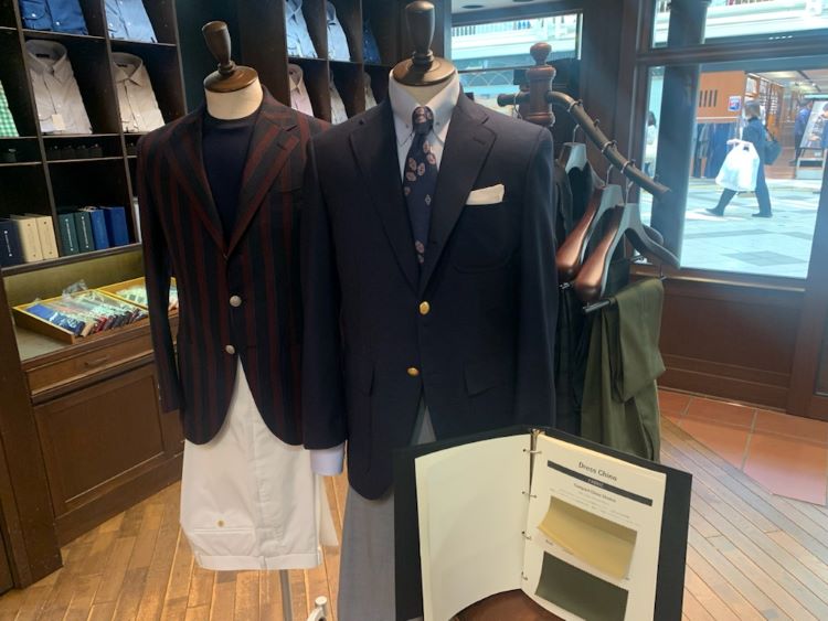 「￥27,500円」からのオーダージャケット