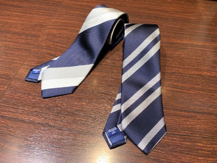 Azabu Tailor 25th Stripe Tie