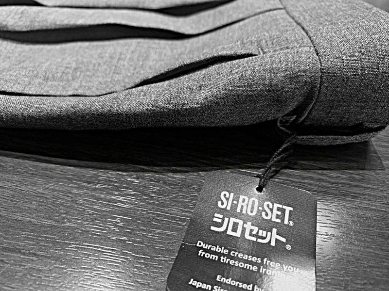 シロセット加工？「お手入れ簡単 」スラックスオプションとは…