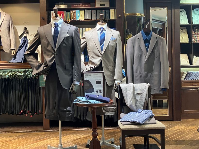 夏ですが、「EARLY AUTUMN BUSINESS STYLE」のご紹介