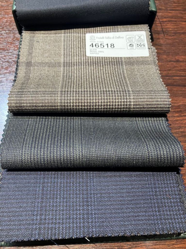 スーツ生地紹介～FRATELLI TALLIA DI DELFINO「NAPOLI」～