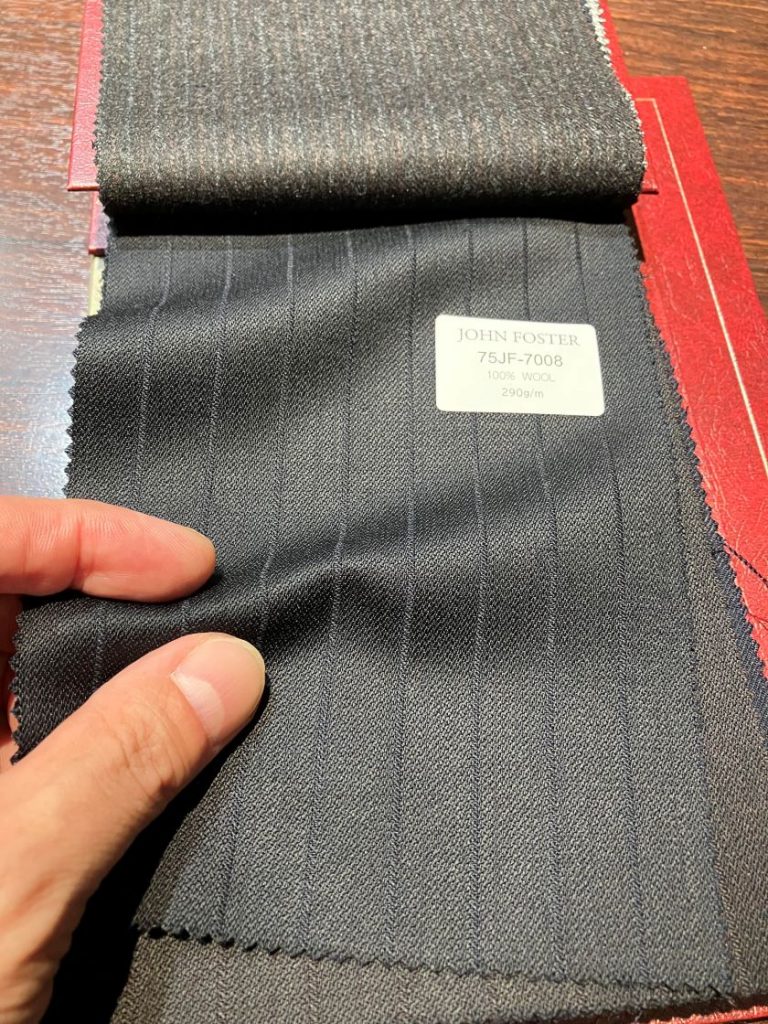 スーツ生地紹介～JOHN FOSTER～