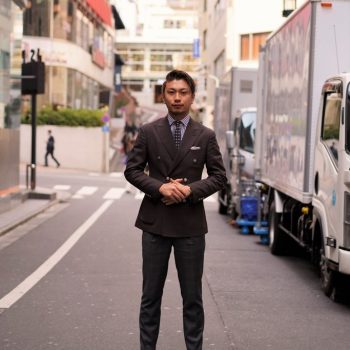 【渋谷 SNAP#02】ブラウンブレザー。