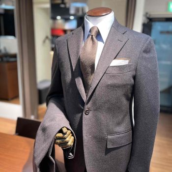 冷え込む季節にはフランネルスーツ