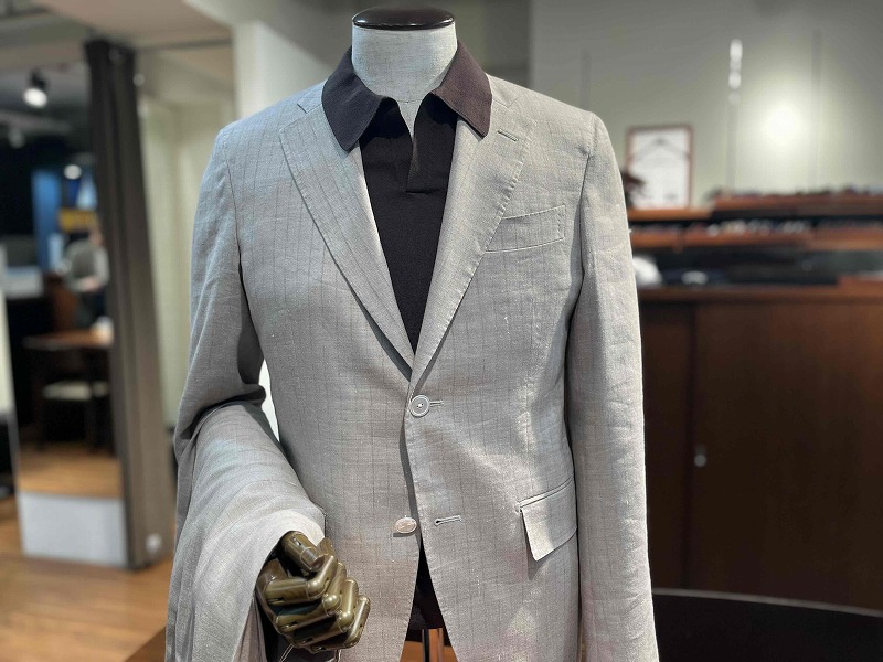 サマースーツの最適解!?【リネン混サマースーツ】