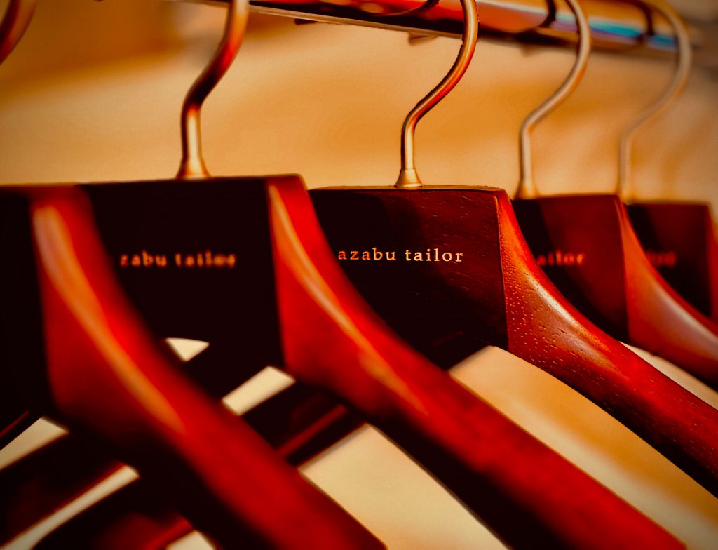 【麻布テーラーオリジナルハンガー】