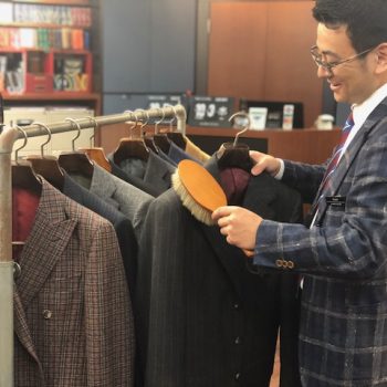 スーツを長持ちさせるには…