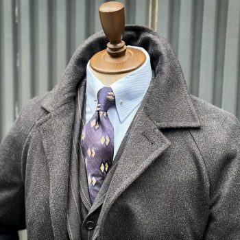 憧れのカシミアコート。