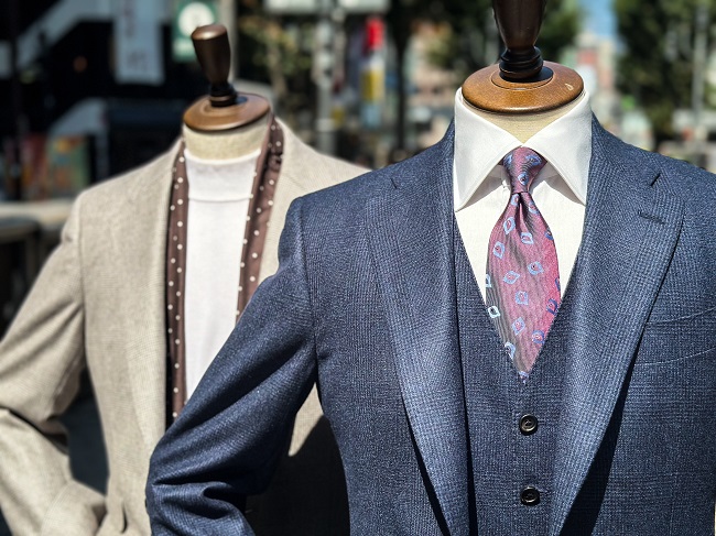 カシミアタッチのロロピアーナ・フランネル。