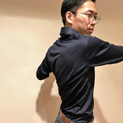 伸びる!だけじゃない、ジャージーシャツの魅力①