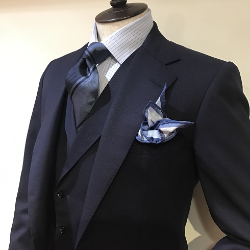 A/W新作 ～DORMEUIL MINUET T.A.～ オーダースーツ