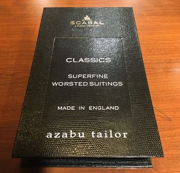 秋冬生地ご紹介【SCABAL】