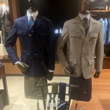 サファリジャケットもオーダーできます！｜新宿south店の