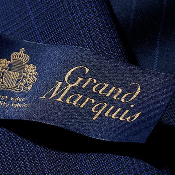 ジャケット　麻布テーラー　GrandMarquis ブラック　ピークドラペル GRAND MARQUIS VINTAGE｜新宿south店のスタッフブログ｜オーダー