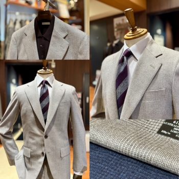Loro Piana × 麻布テーラー 】極上の素材と極上の加工からなる