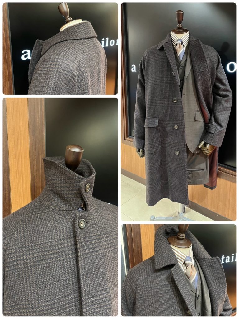 【New COAT MODEL】 バルマカーンというコート