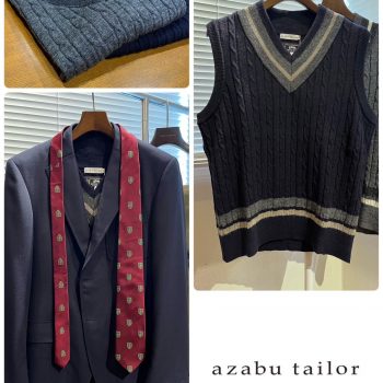 【New arrival】ニットベストのすゝめ　〜チルデン〜