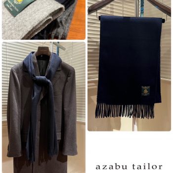 【Recommend item】カシミヤマフラーという贅沢
