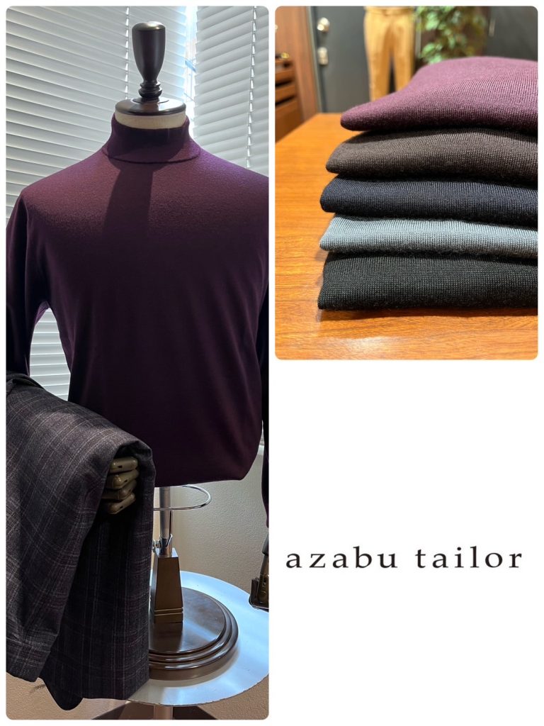 【New arrival】 モックネックニットのすゝめ