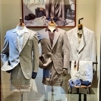 涼しさと落ち着きを両立する、大人のセットアップ