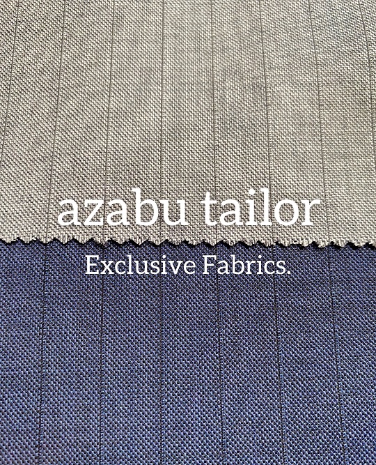 「麻布テーラーの別注生地」入荷しました。