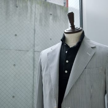 盛夏のジャケパンスタイル