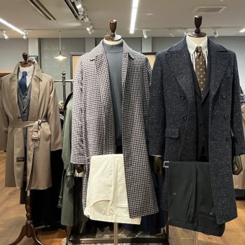 冬のコートスタイル