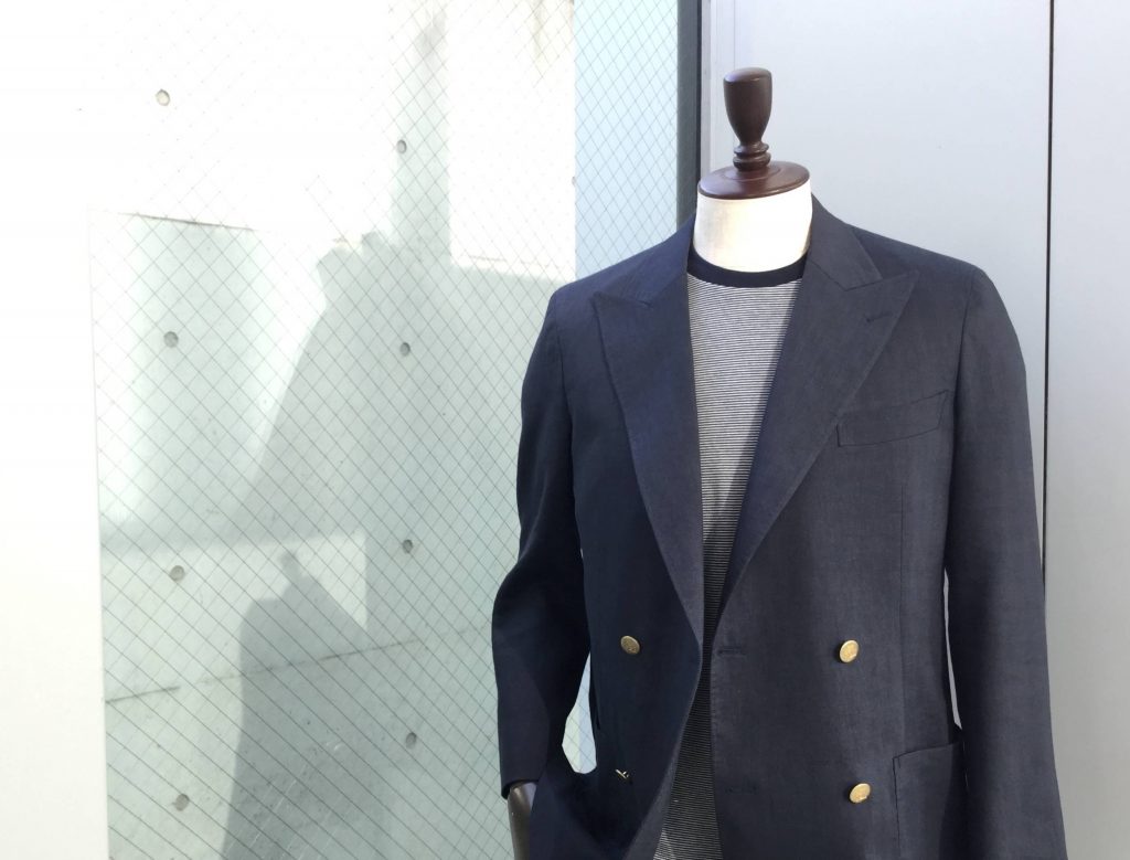 春のジャケパンスタイル