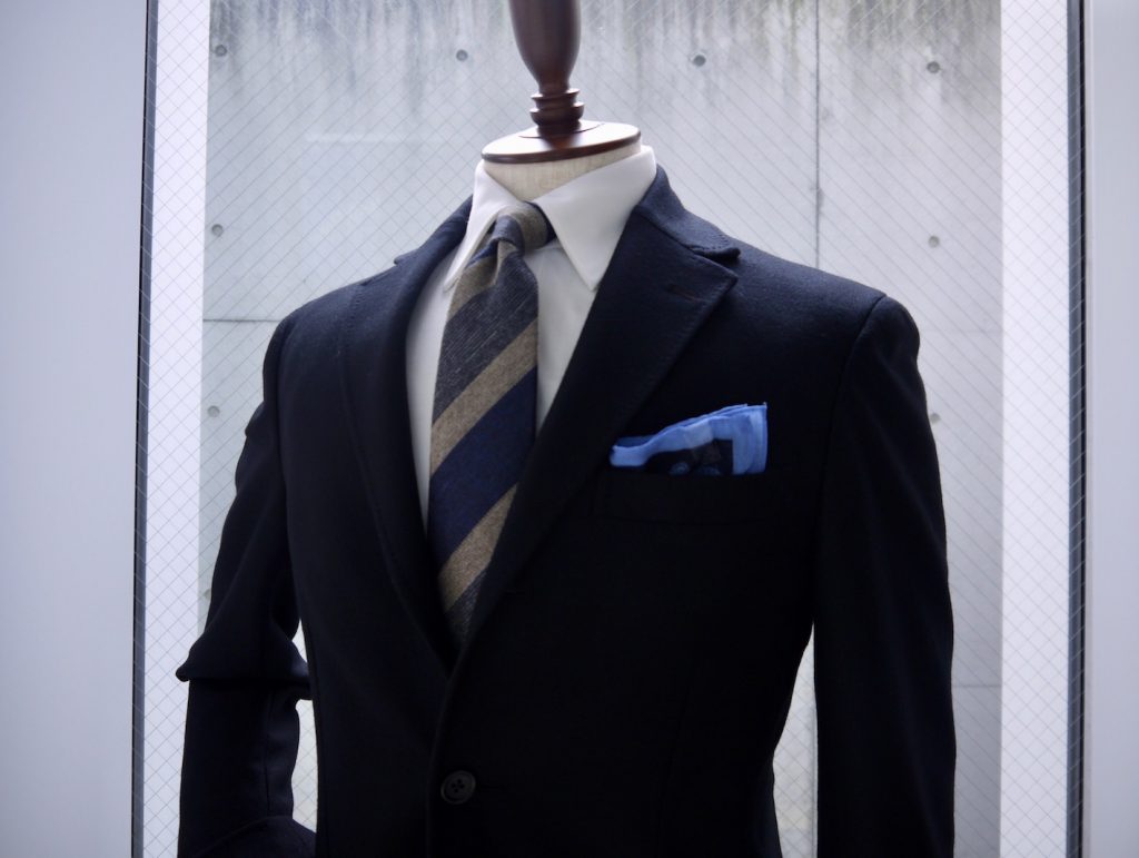 麻布テーラーのジャージースーツ