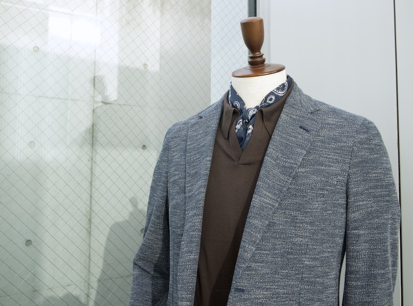 春のジャケパンスタイル