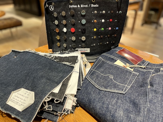 こだわりのデニムをオーダーする。～R&BLUES ORDER JEANS FAIR～