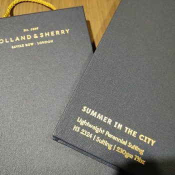 HOLLAND&SHERRY｜二子玉川店のスタッフブログ｜オーダースーツ