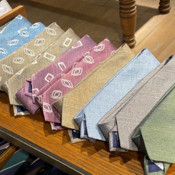 春夏めいたネクタイ