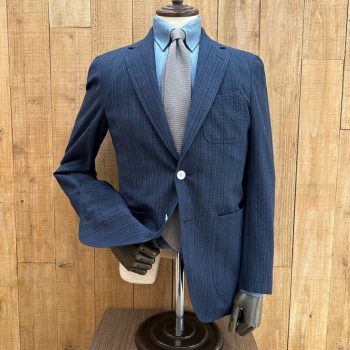 【シアサッカー】夏におすすめ爽やかなセットアップ