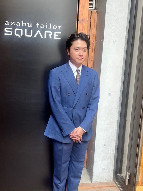 スタッフ木部のスーツ