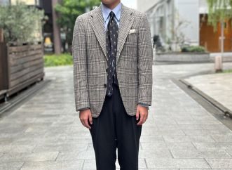 スタッフ木部のオーダージャケット