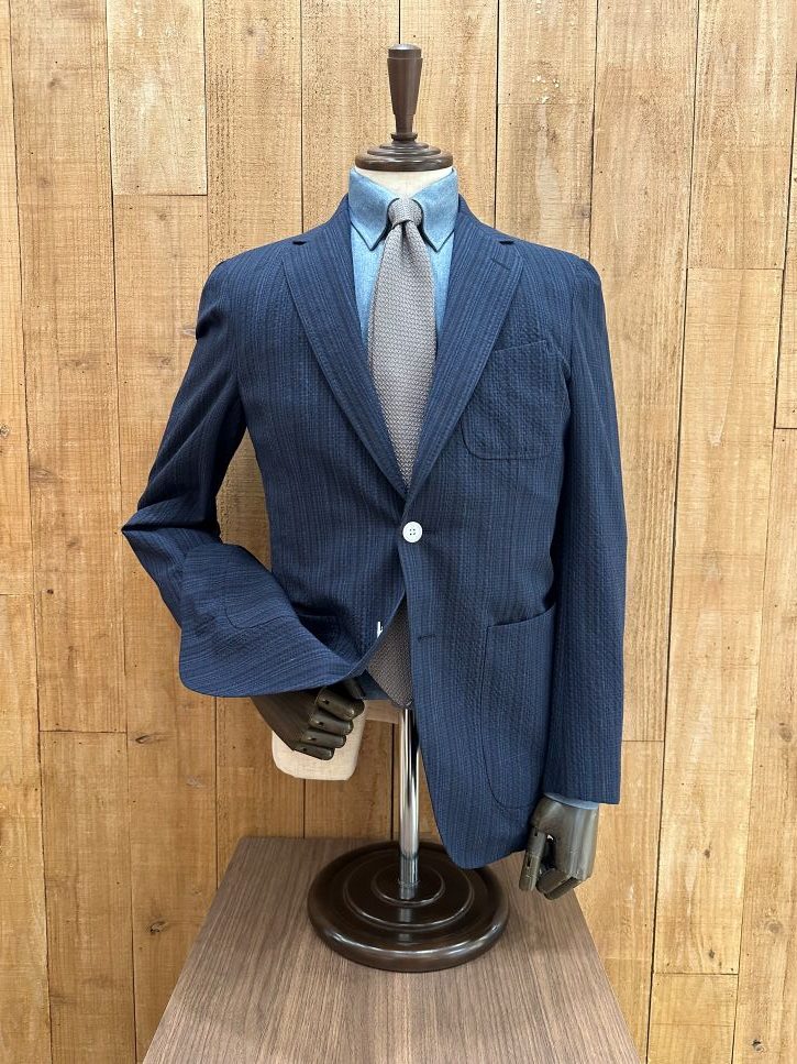 【シアサッカー】夏におすすめ爽やかなセットアップ