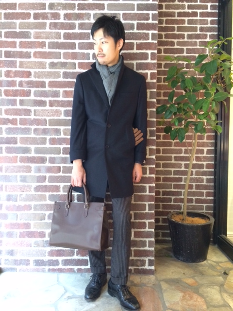 プラカード パラナ川 側 ネイビー スーツ チェスター コート Kasaken Jp